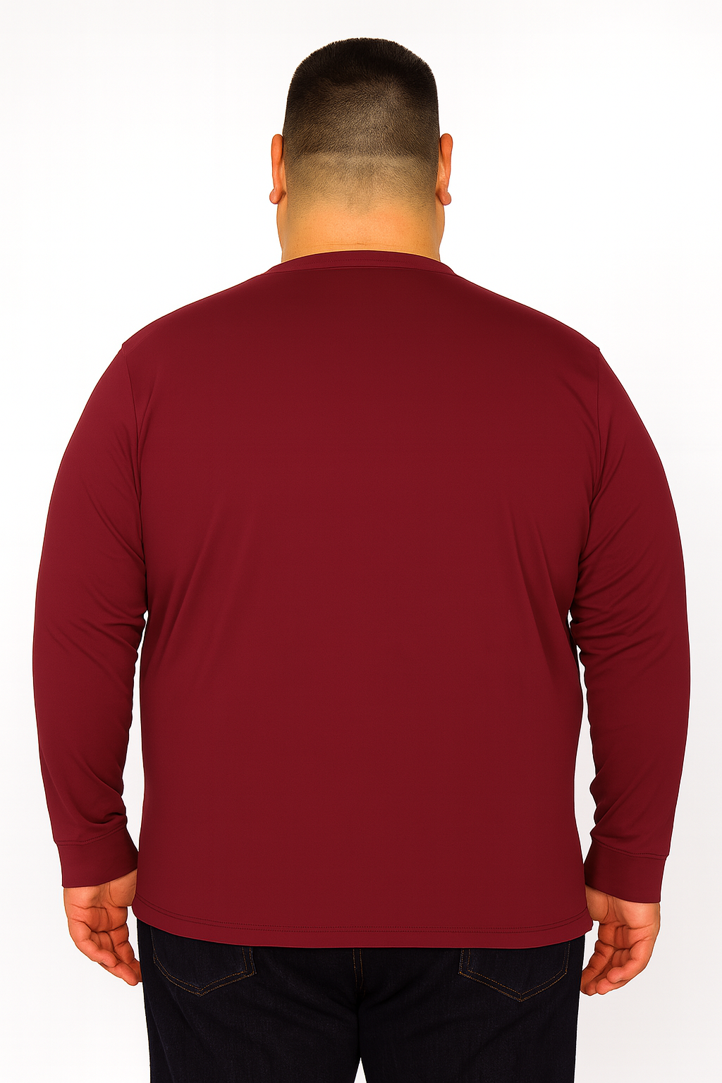 Men's Full Sleeve Henley T-Shirt – Big Tall – Celsius Clothing