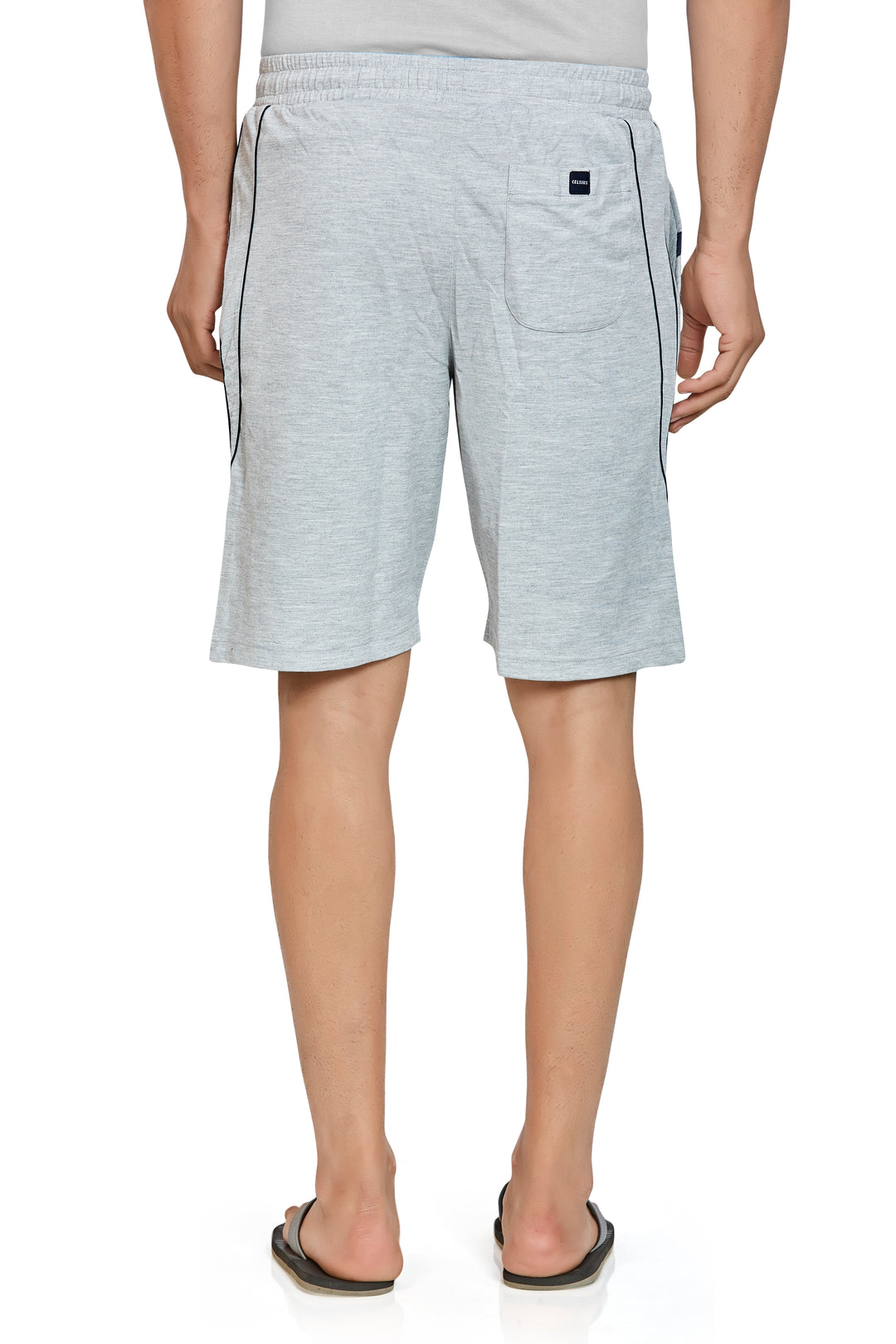 Men’s Interlock Shorts with Piping – Casual Comfort Wear