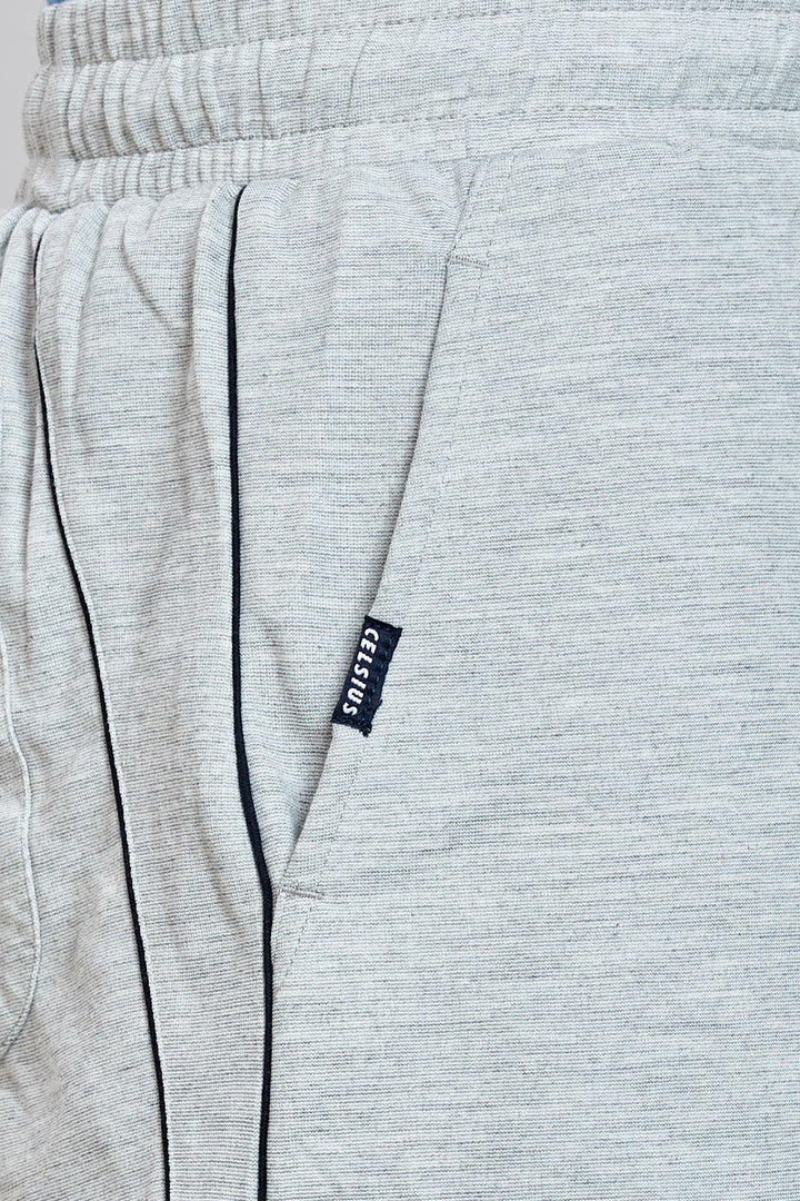 Men’s Interlock Shorts with Piping – Casual Comfort Wear