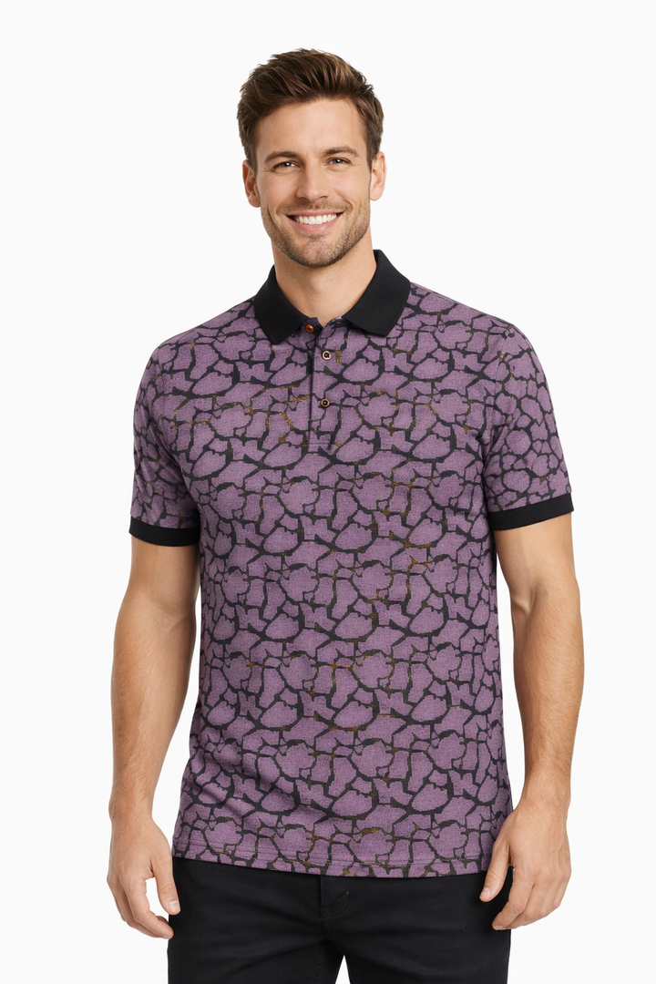 Men’s Camouflage Printed Polo