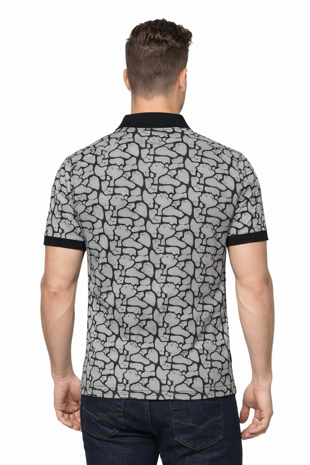 Men’s Camouflage Printed Polo