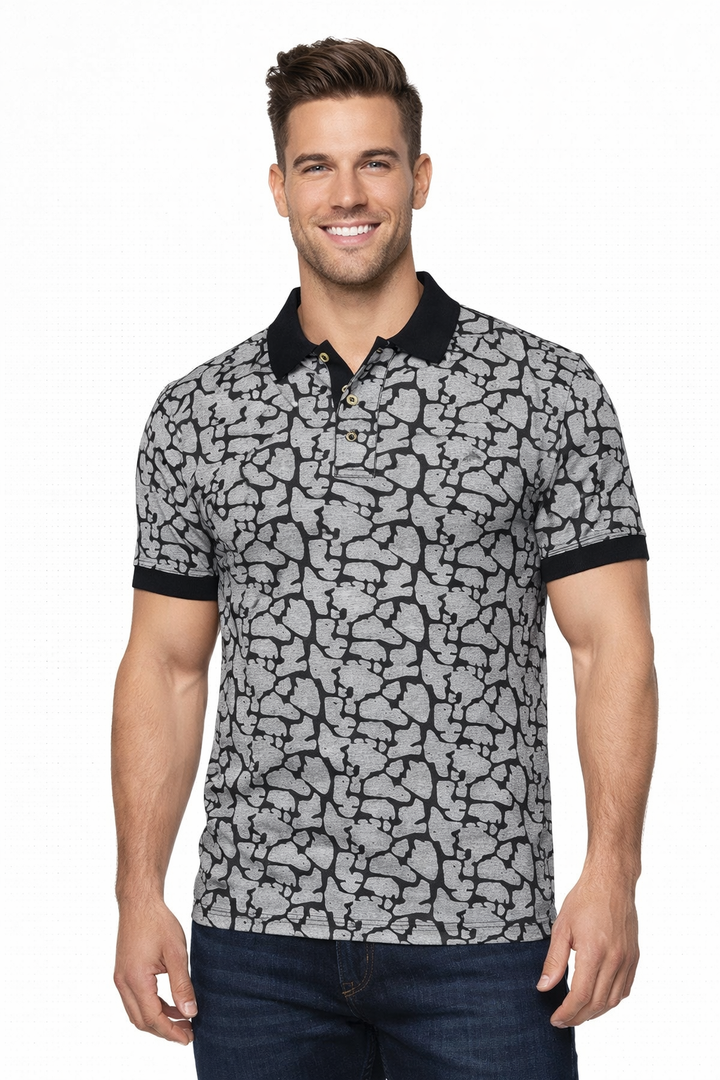 Men’s Camouflage Printed Polo