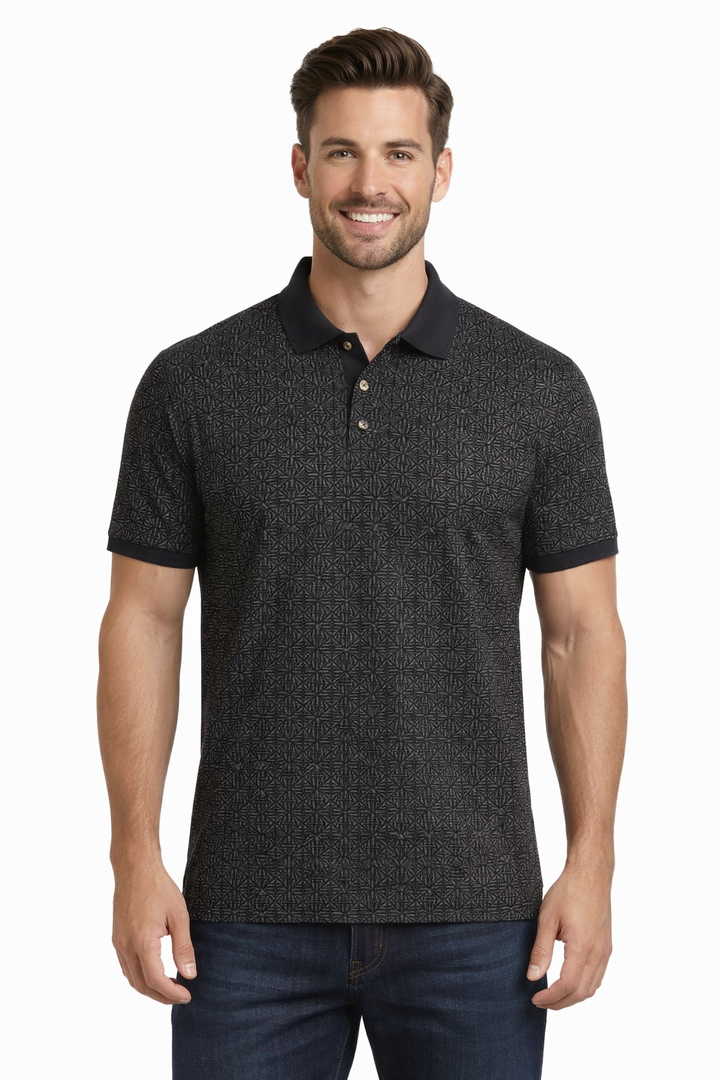 Men’s Graphic Printed Polo