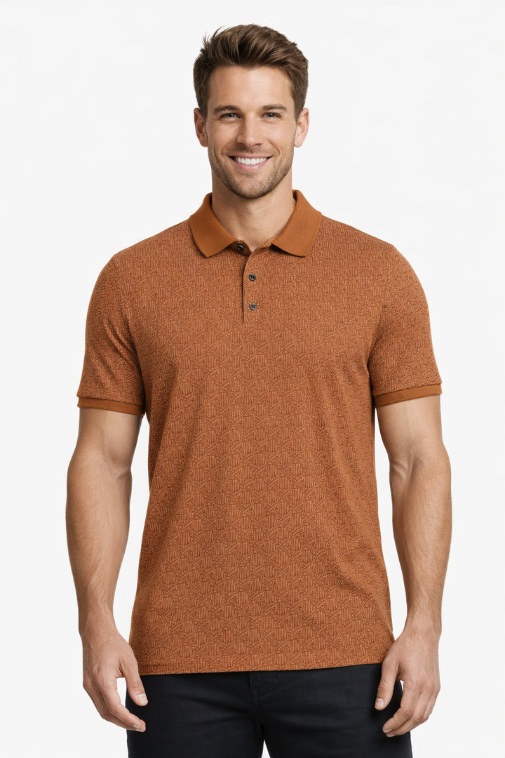 Men’s Graphic Printed Polo