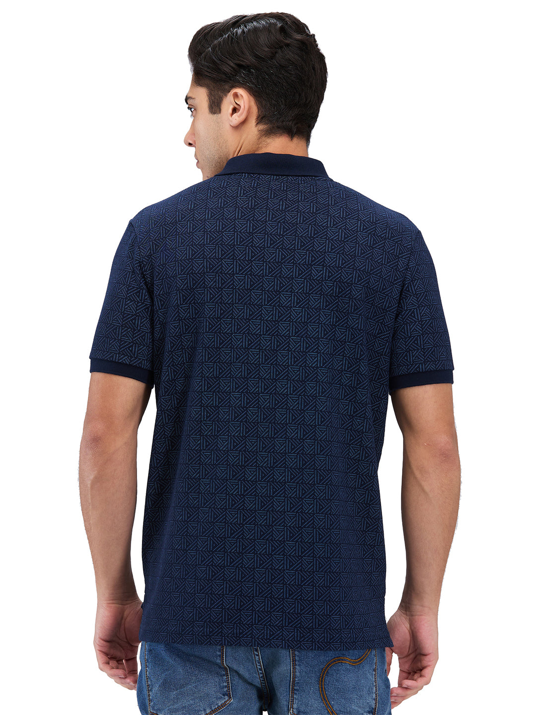 Men’s Printed  Polo T-Shirt