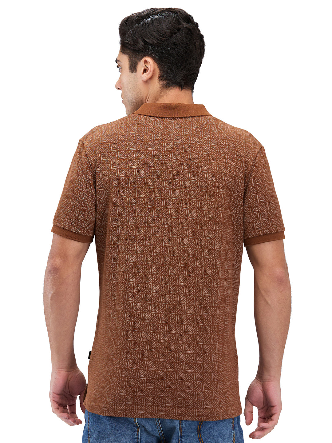 Men’s Printed  Polo T-Shirt