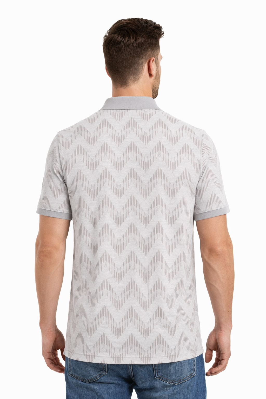 Men’s Graphic Printed  Polo