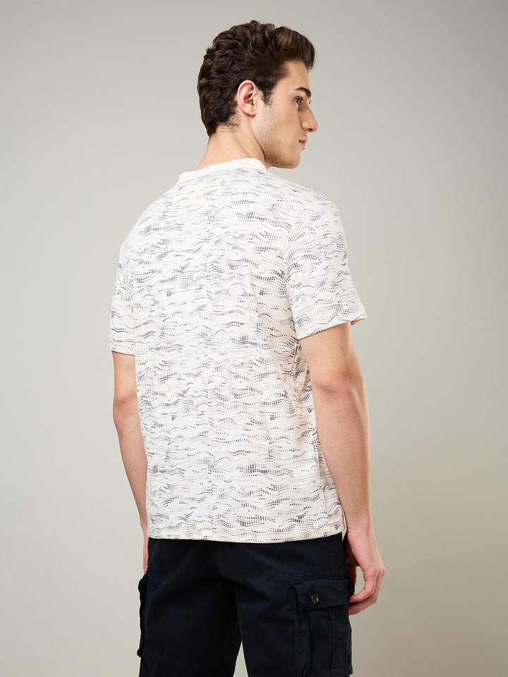 Men’s Mandarin Collar T-Shirt