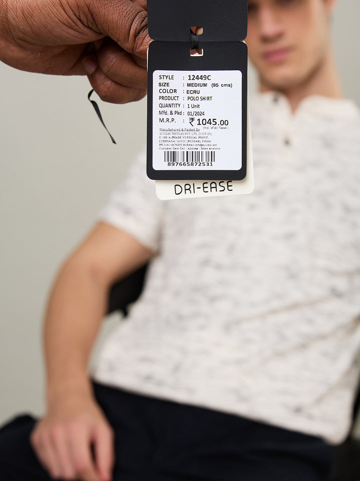 Men’s Mandarin Collar T-Shirt