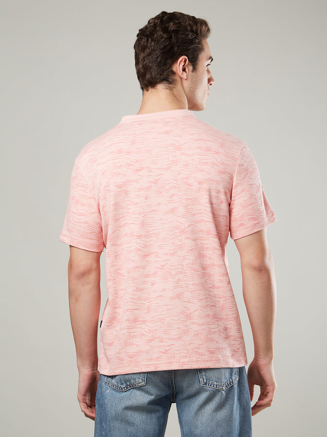 Men’s Mandarin Collar T-Shirt