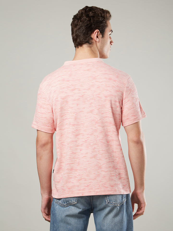 Men’s Mandarin Collar T-Shirt