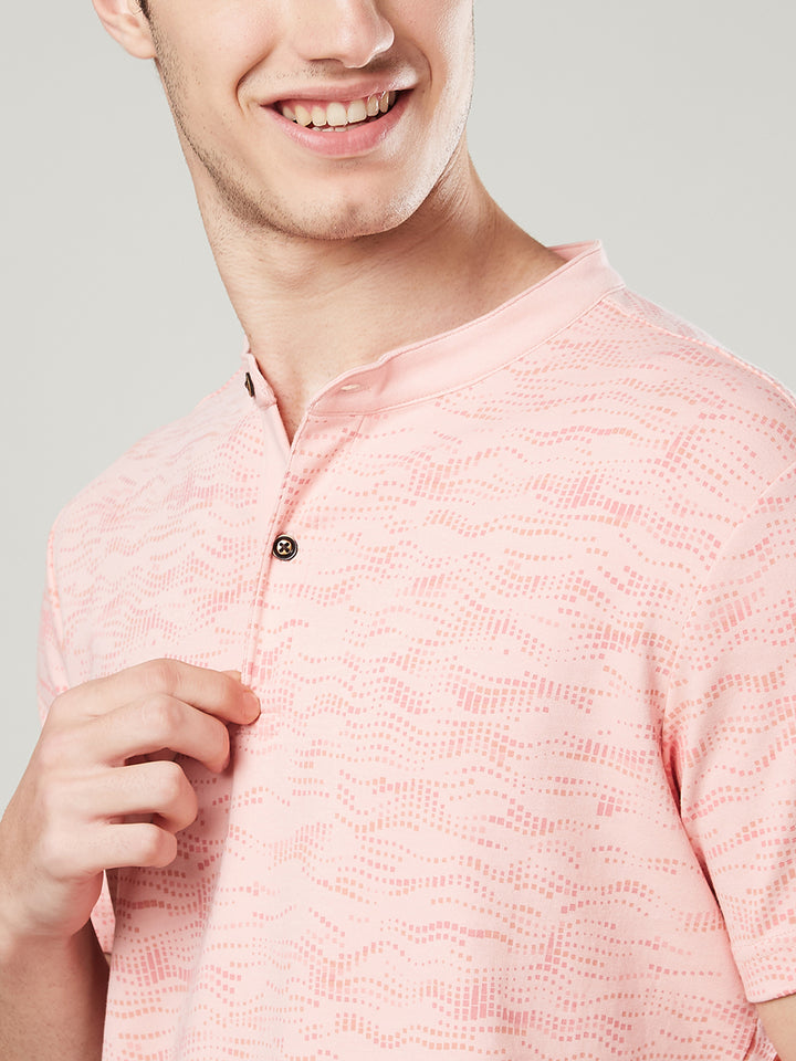 Men’s Mandarin Collar T-Shirt