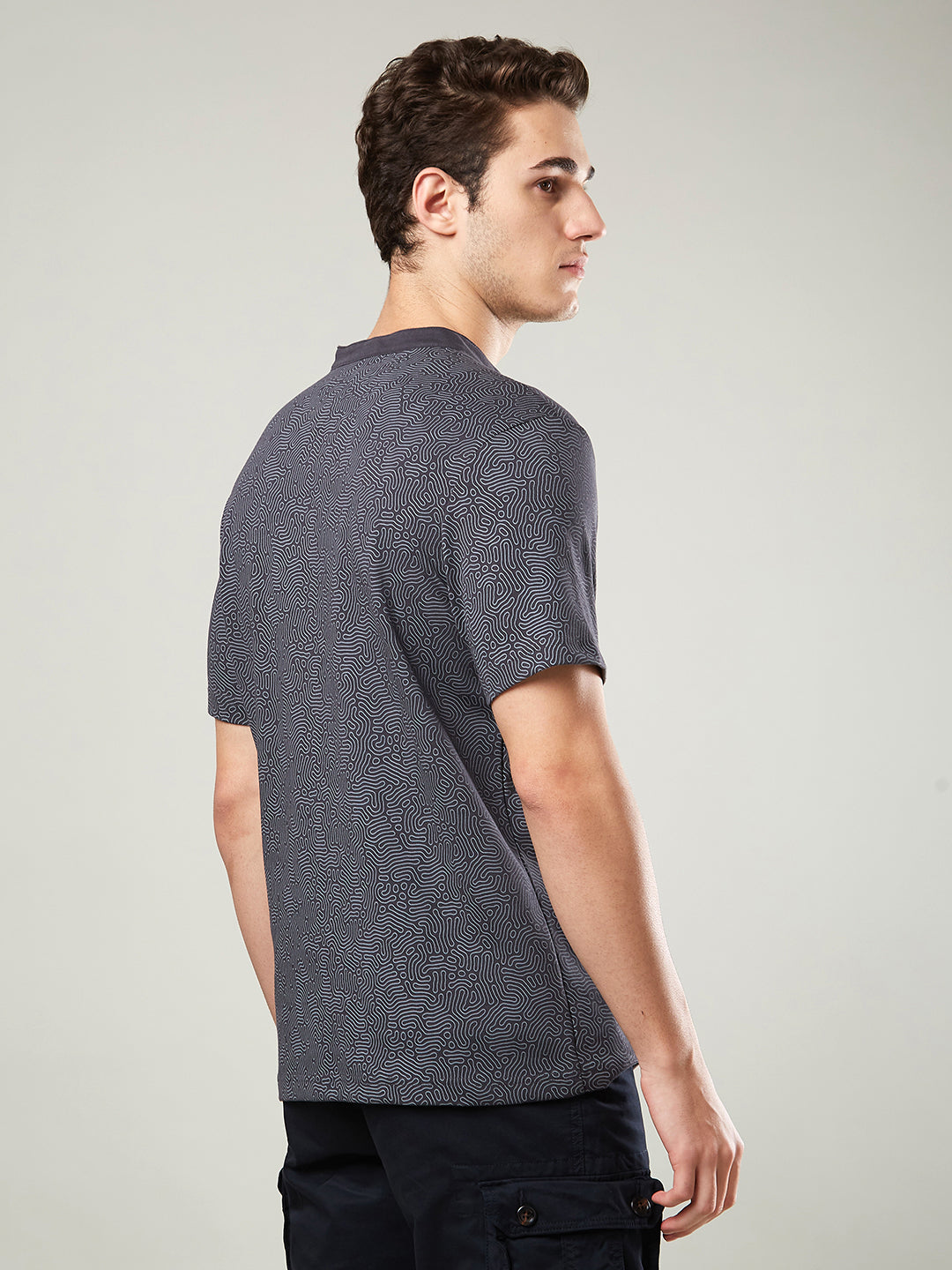 Men’s Mandarin Collar Tee