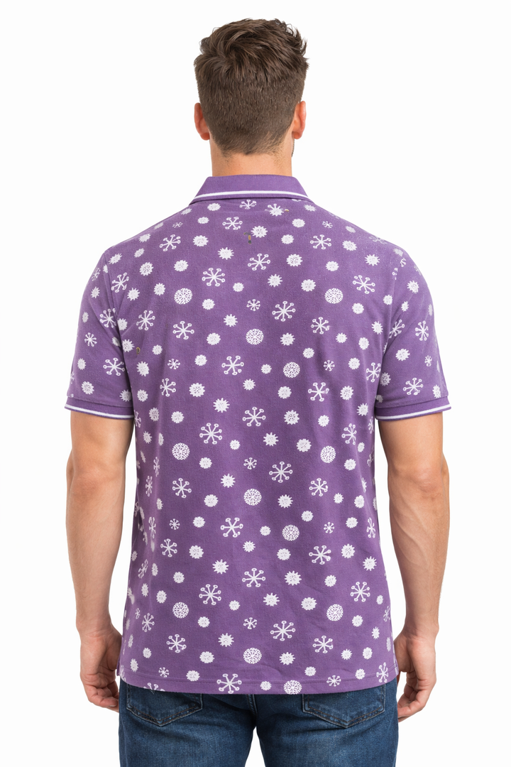 Men’s Graphic Printed Polo