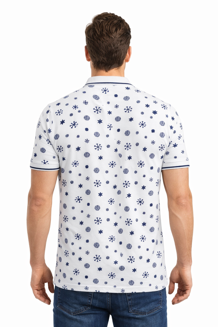 Men’s Graphic Printed Polo