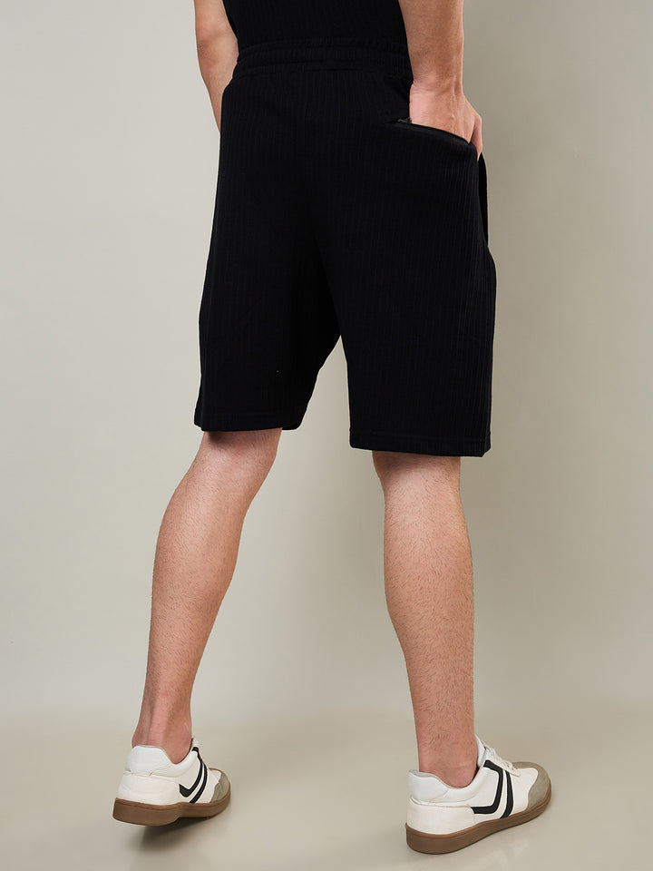 Men's Textured Jacquard Shorts