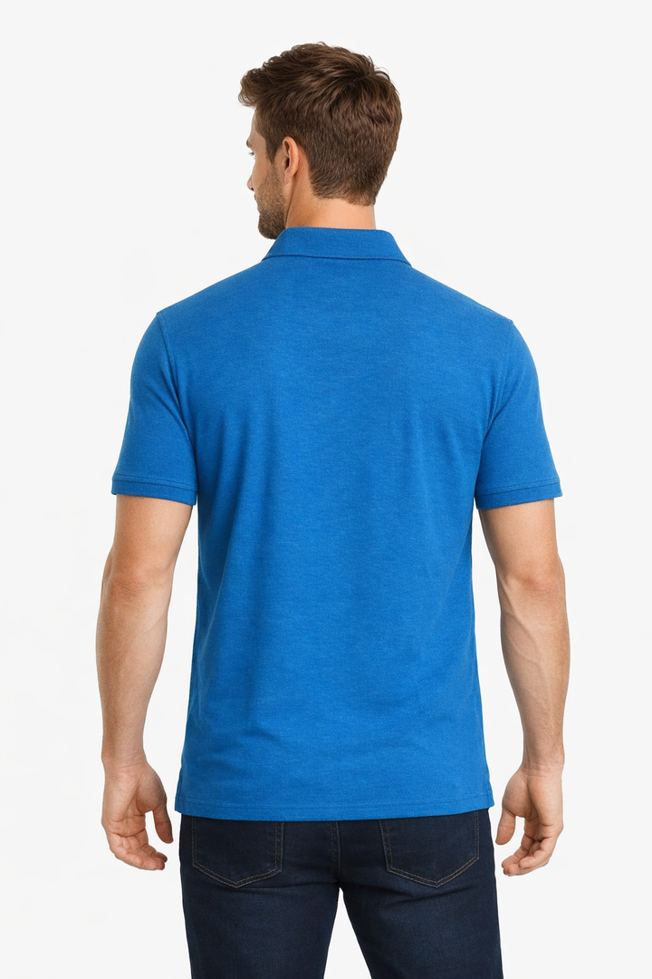 Men’s Vertical Stripe Polo