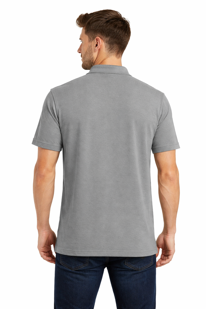 Men’s Vertical Stripe Polo