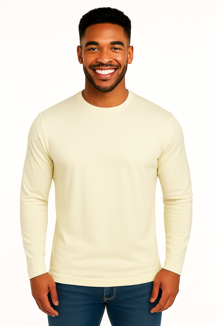 Men’s Full Sleeve Crew Neck T-Shirt