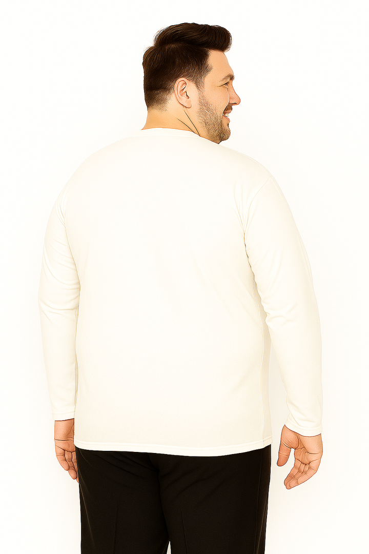 Men’s  Full Sleeve Crew Neck T-Shirt- Big &Tall