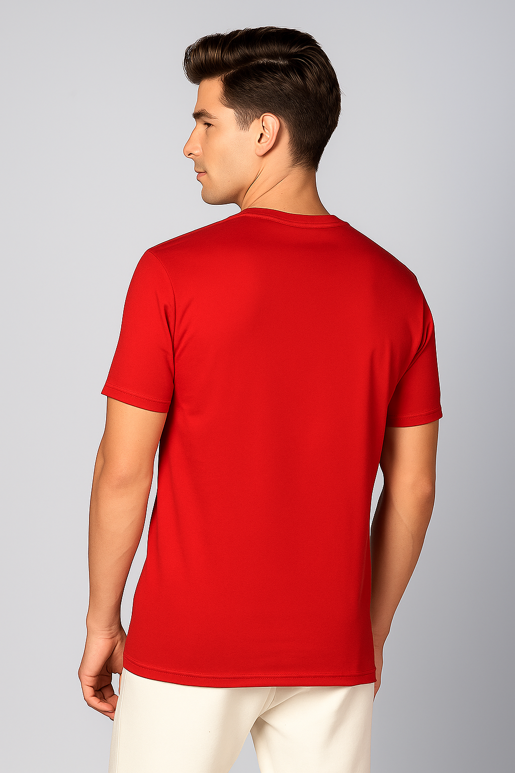 Men’s Round Neck Tee – “No Limits Believe In Yourself”