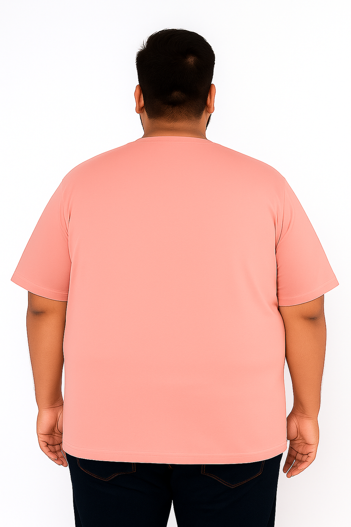 Men’s Printed Round Neck Tee – “Everything Is Possible” – Big & Tall