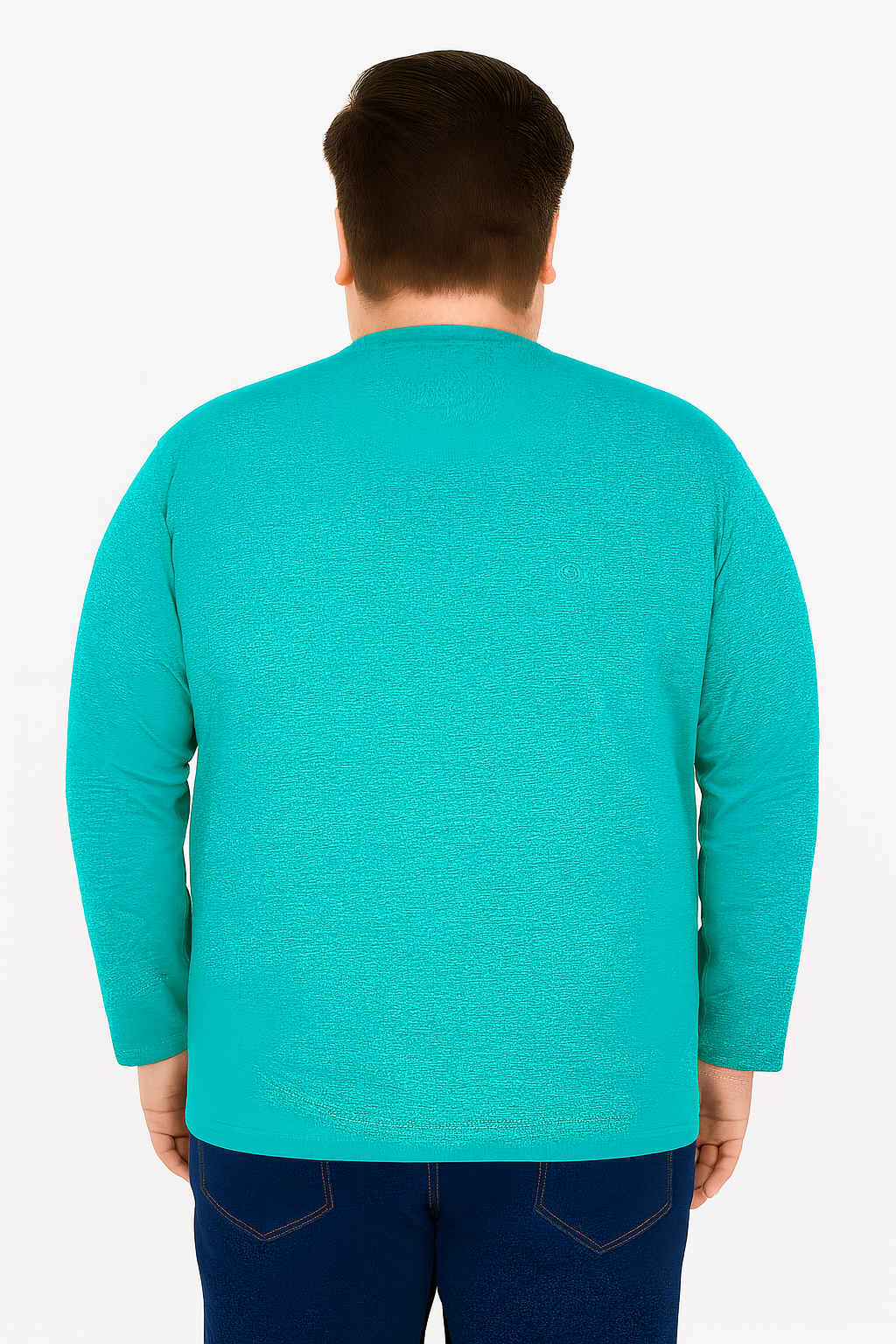 Men’s  Full Sleeve Crew Neck T-Shirt- Big &Tall