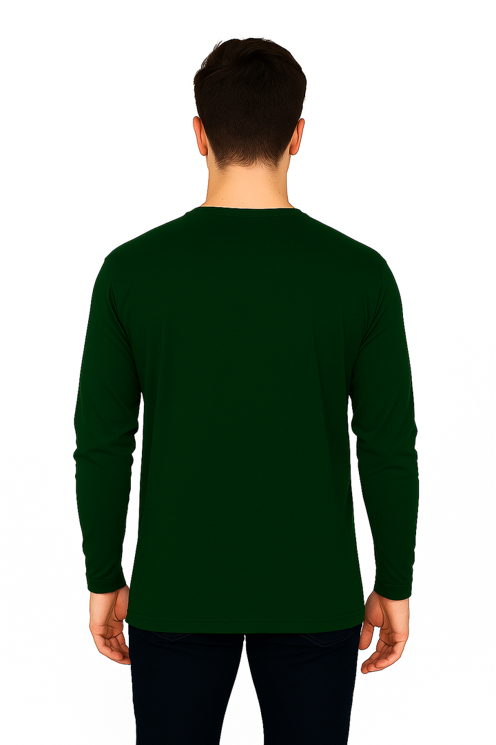 Men’s Full Sleeve Henley T-Shirt – Big & Tall