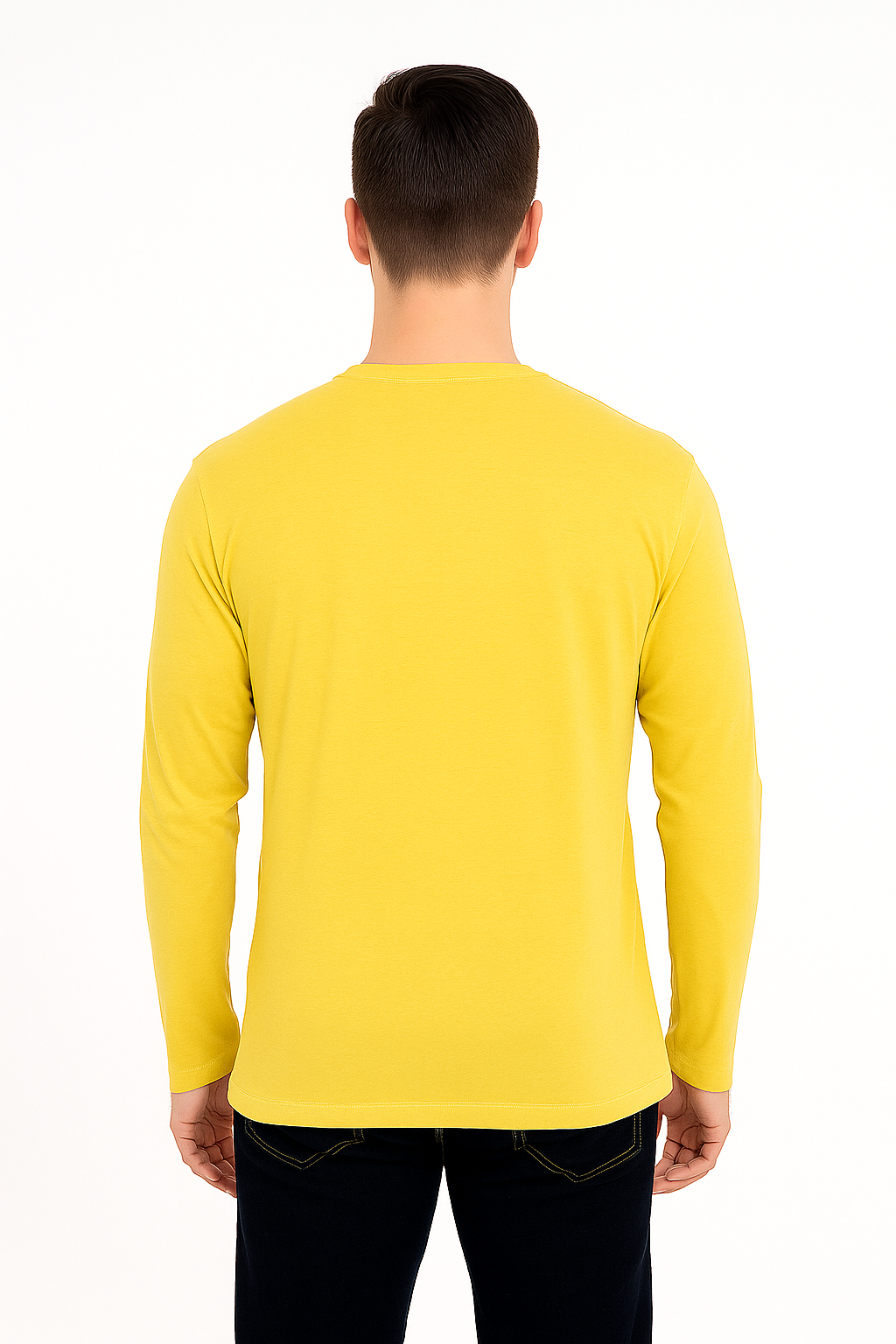 Men’s Full Sleeve Henley T-Shirt – Big & Tall