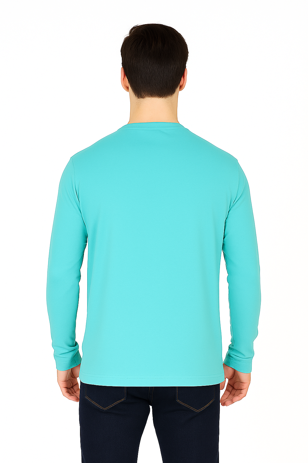 Men’s Full Sleeve Henley T-Shirt – Big & Tall