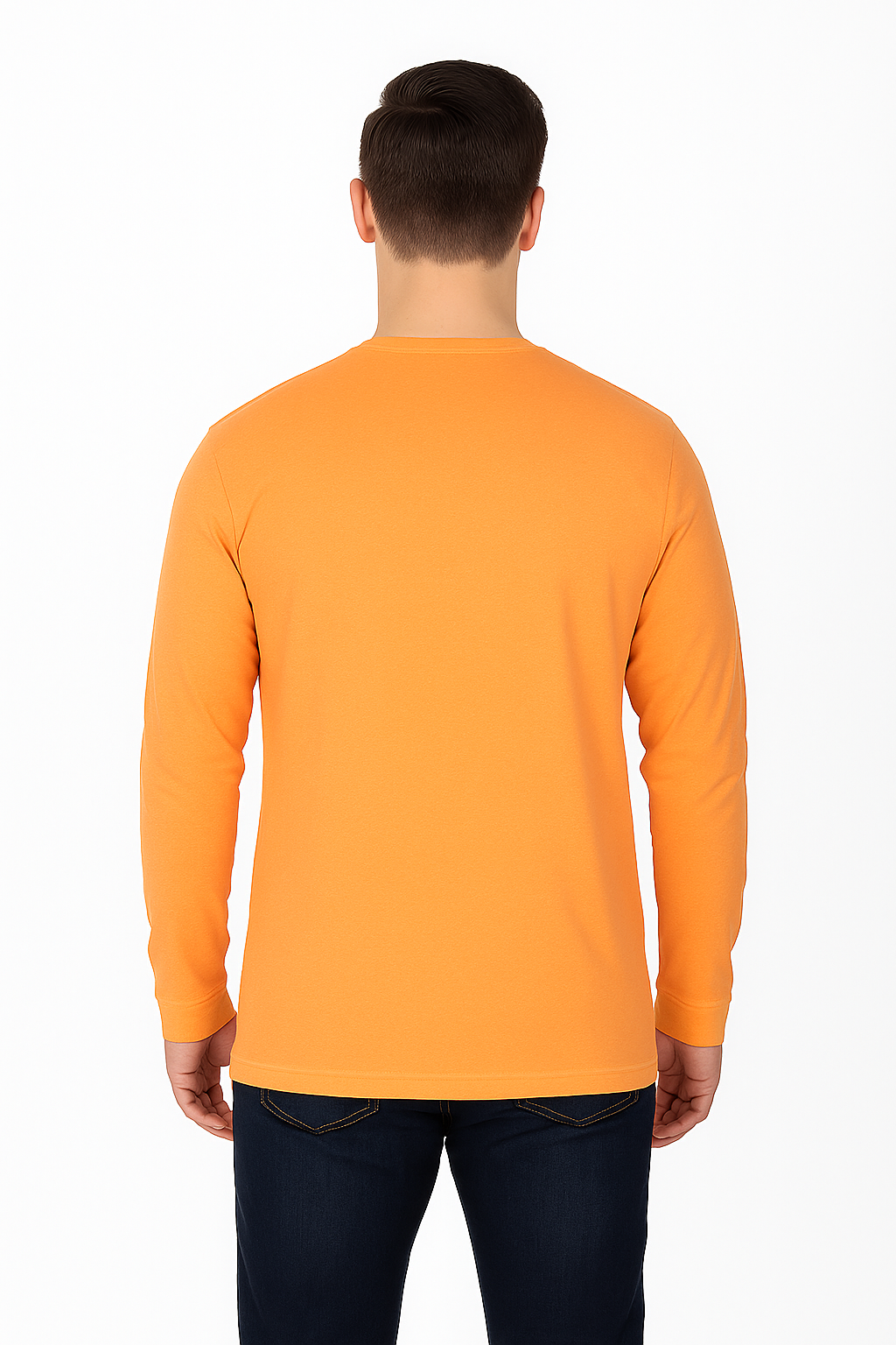 Men’s Full Sleeve Henley T-Shirt – Big & Tall