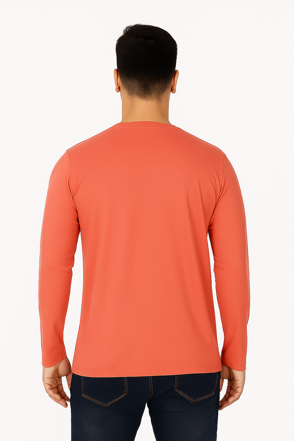 Men’s Full Sleeve Henley T-Shirt – Big & Tall