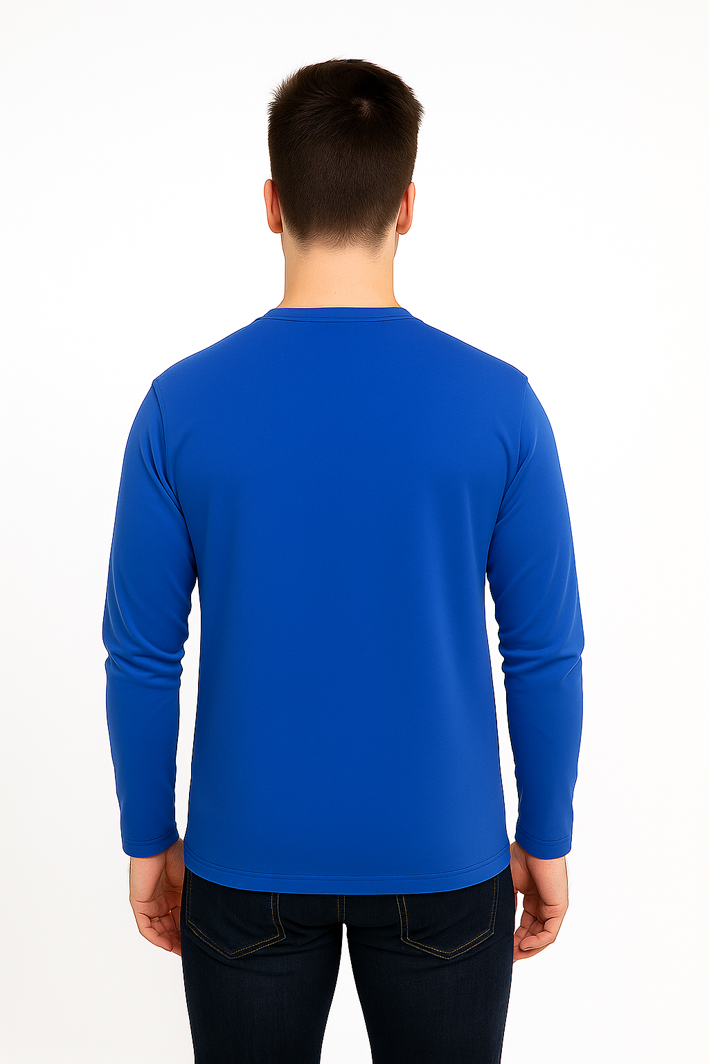 Men’s Full Sleeve Henley T-Shirt – Big & Tall
