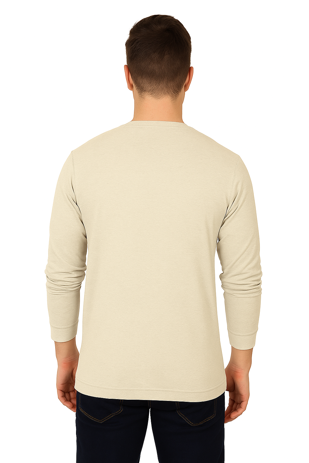Men’s Full Sleeve Henley T-Shirt – Big & Tall