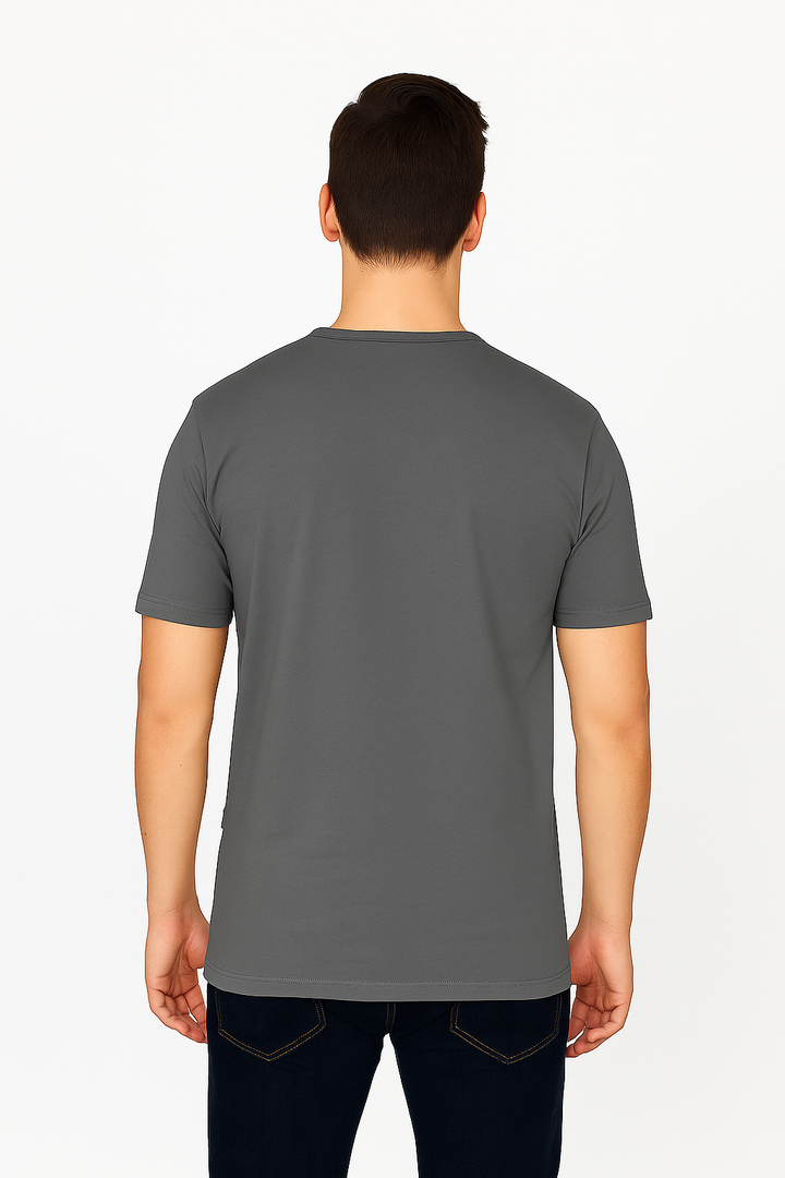 Men’s Henley Neck Half Sleeve T-Shirt