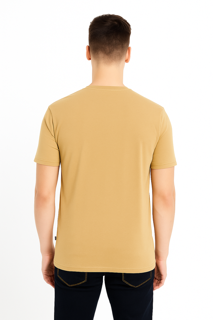 Men’s Henley Neck Half Sleeve T-Shirt