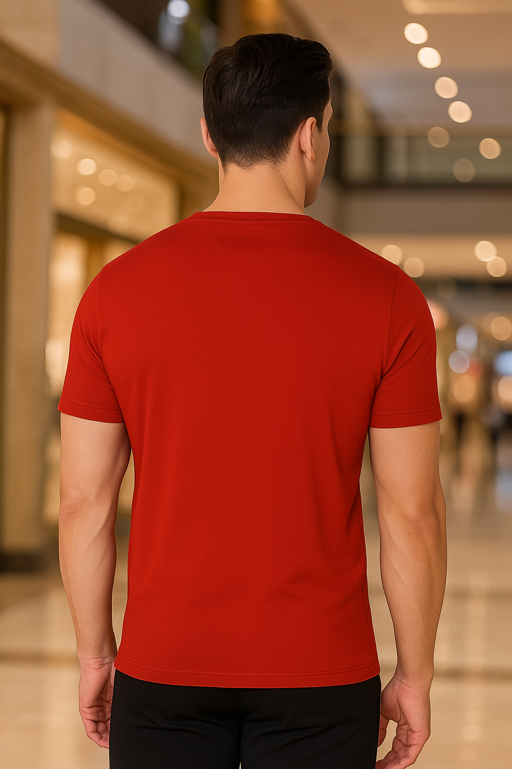 Men’s Henley Neck Half Sleeve T-Shirt