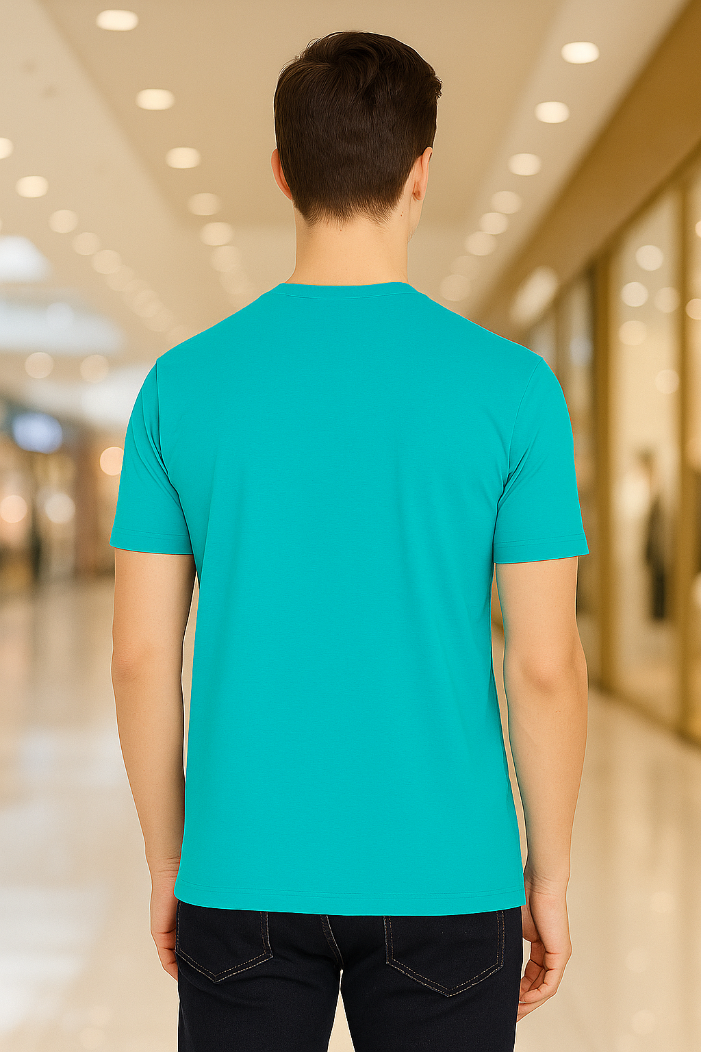 Men’s Henley Neck Half Sleeve T-Shirt