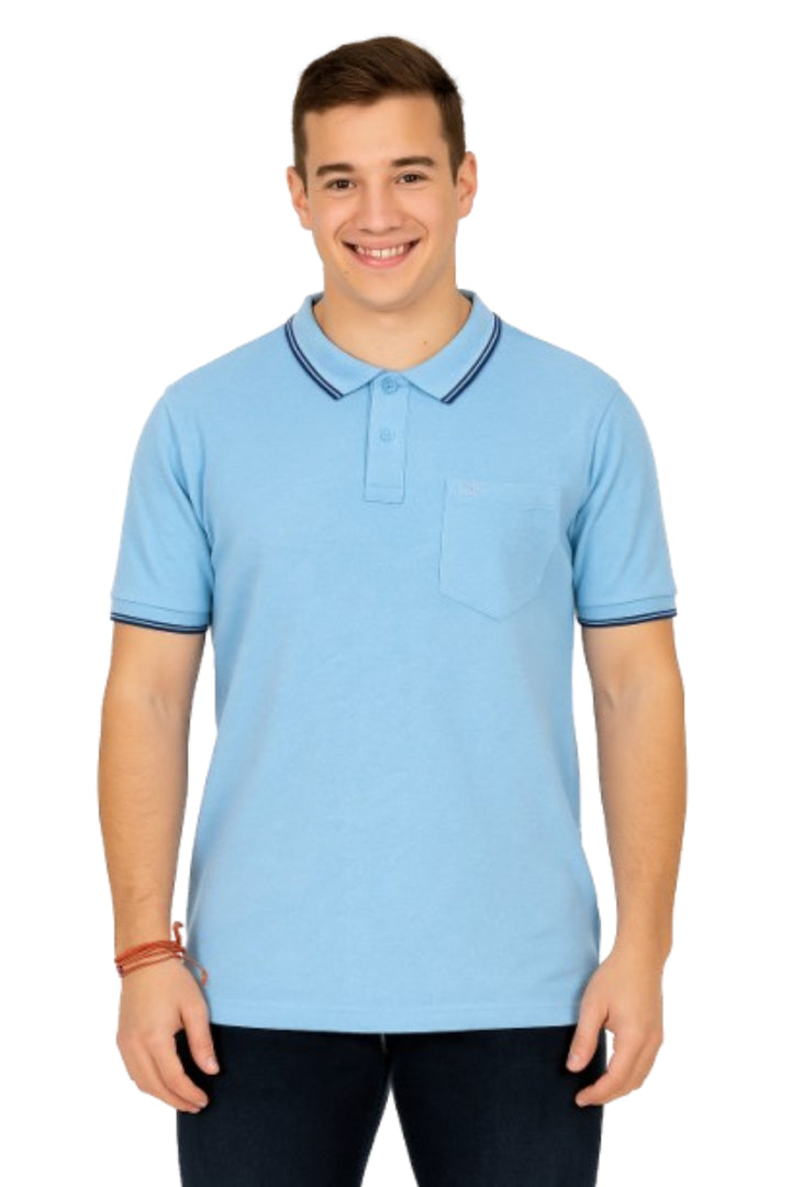 Men’s Melange Polo Shirt