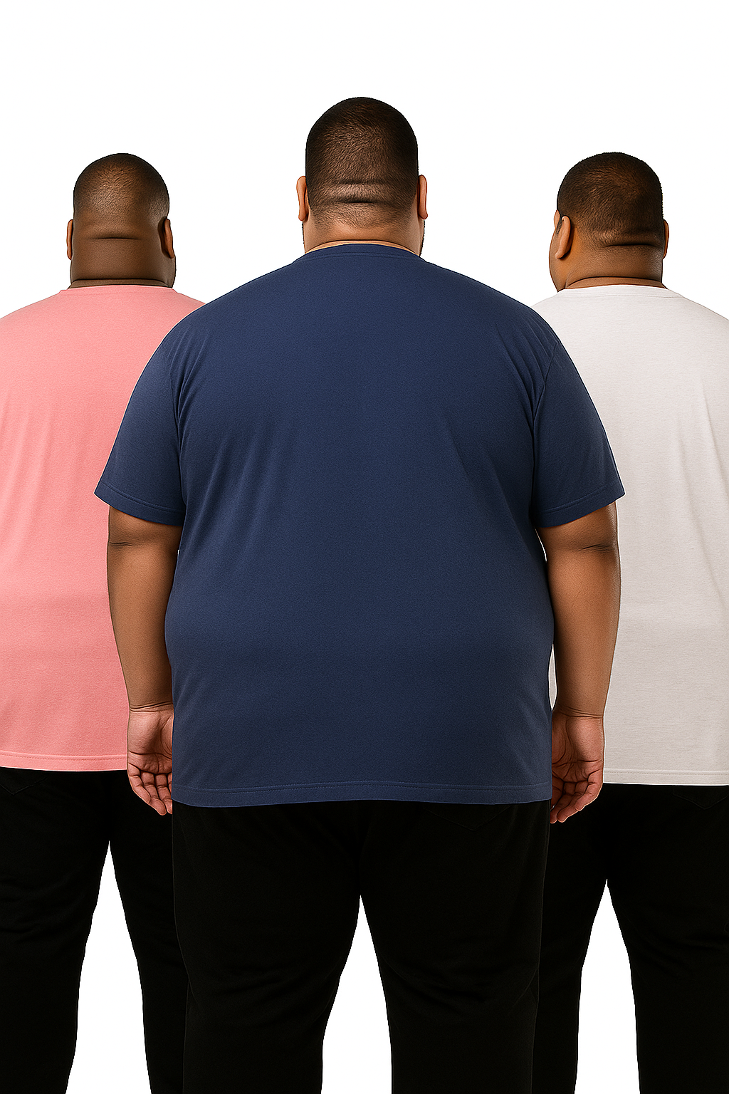 Men's Pack of 3 T-Shirts – Melange - Big & Tall