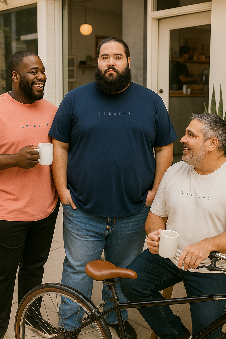 Men's Pack of 3 T-Shirts – Melange - Big & Tall