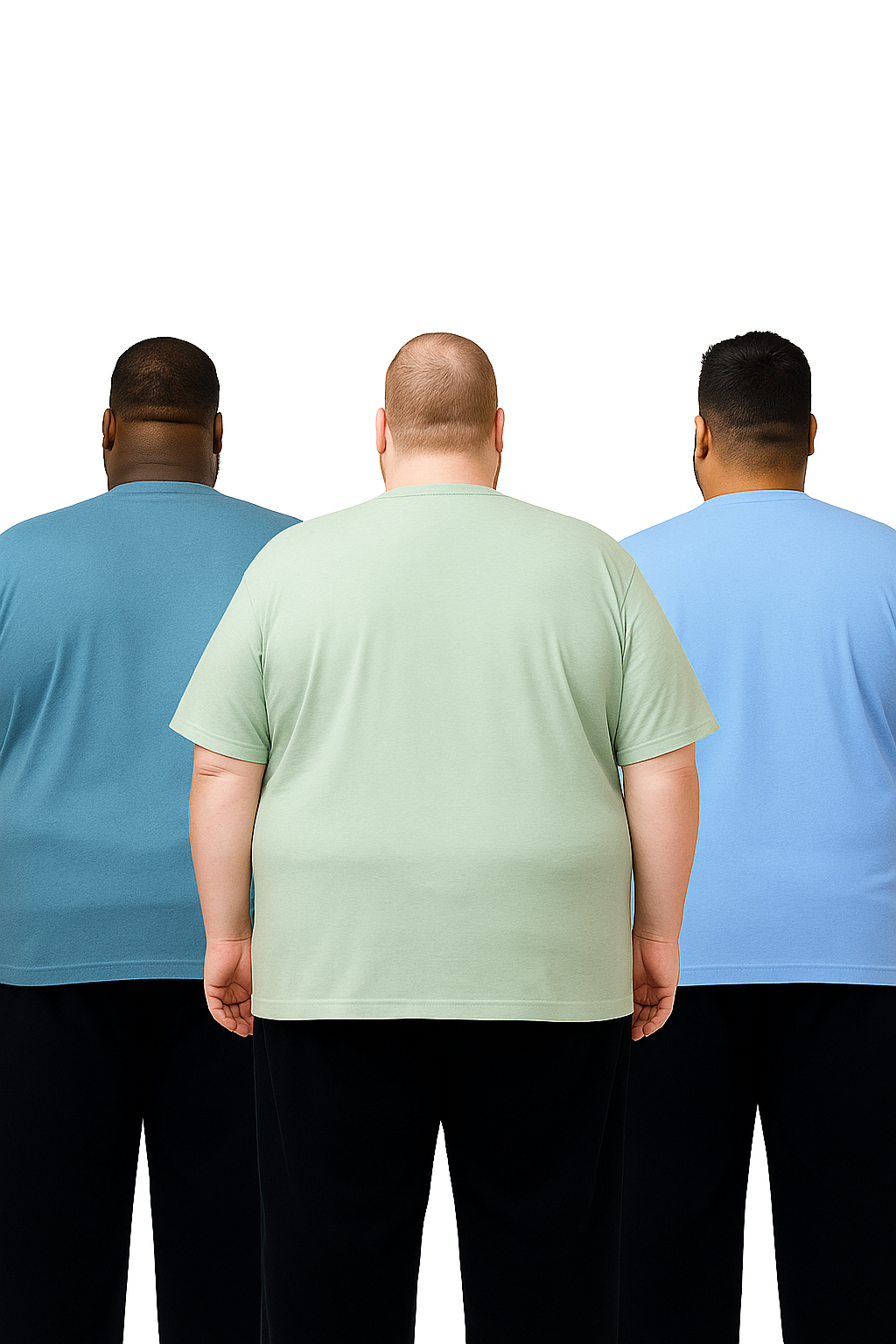 Men's Pack of 3 T-Shirts – Melange - Big & Tall