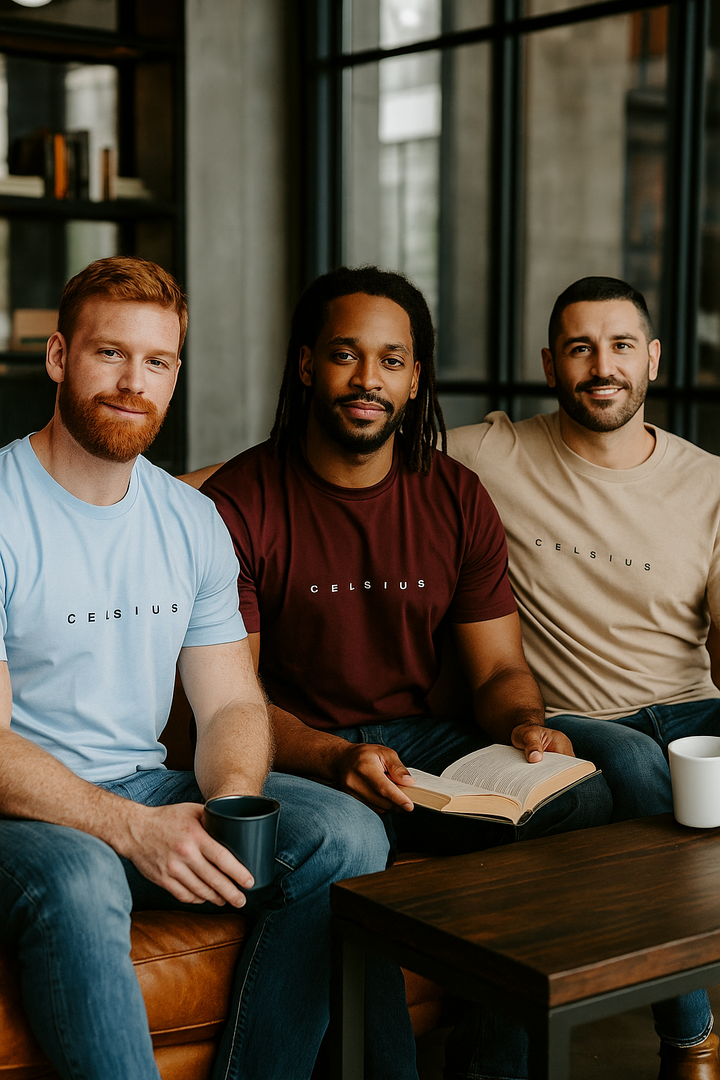 Men's Pack of 3 T-Shirts - Solid - Big & Tall