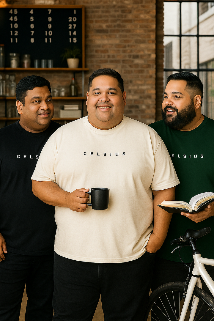 Men's Pack of 3 T-Shirts - Solid - Big & Tall