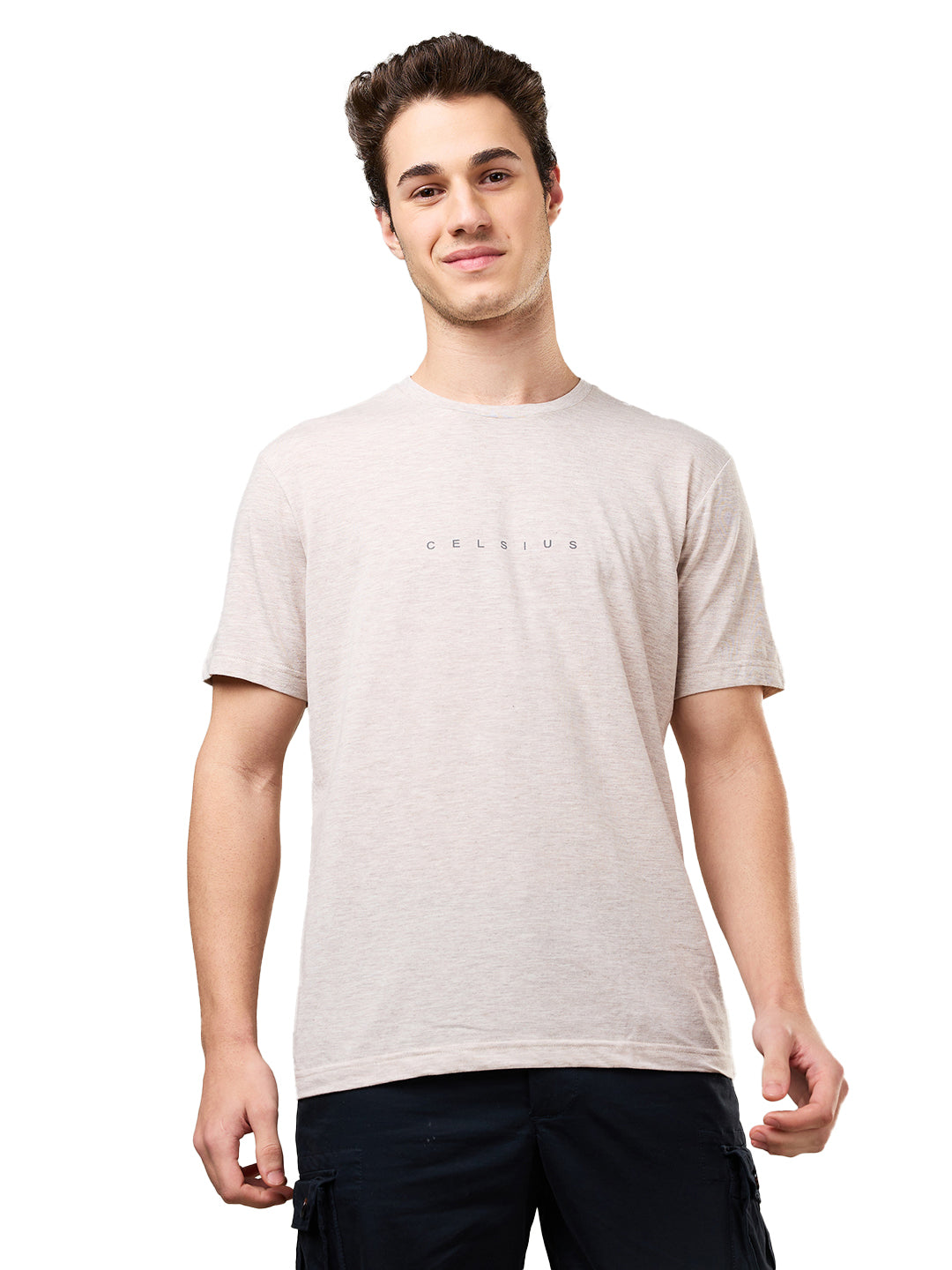 Men's Pack of 3 T-Shirts – Melange