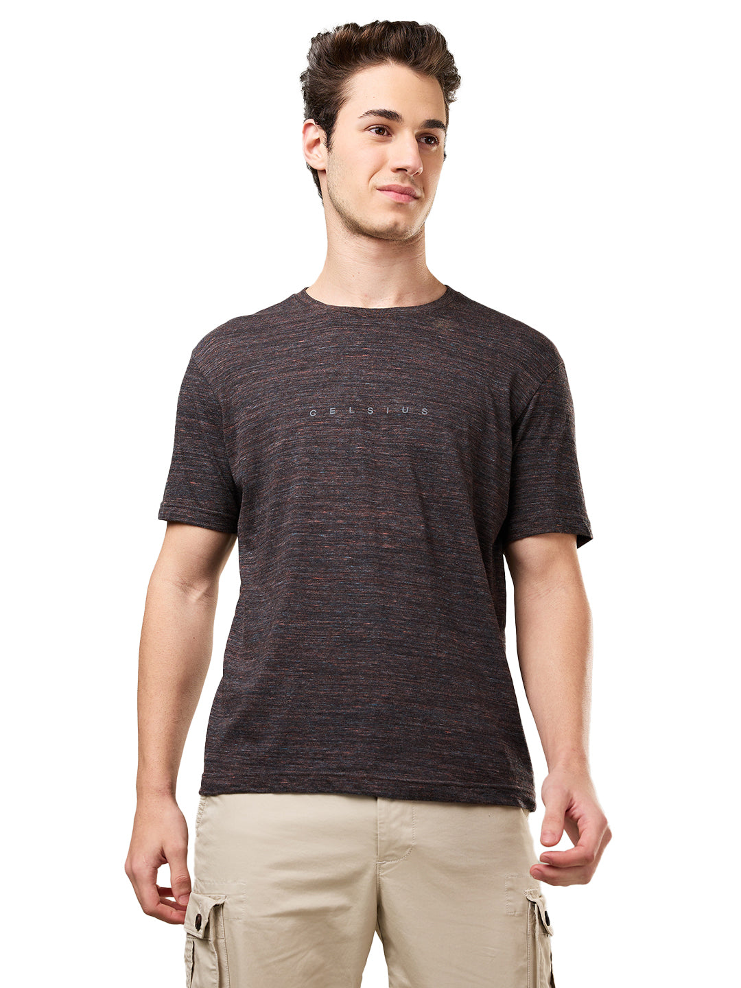 Men's Pack of 3 T-Shirts – Melange