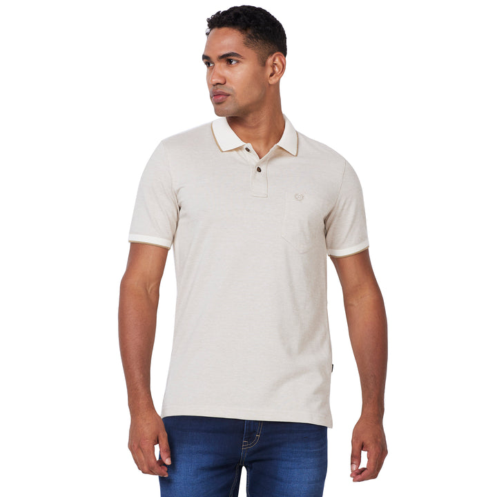 Men’s Contrast Collar Polo T-Shirt - Big & Tall