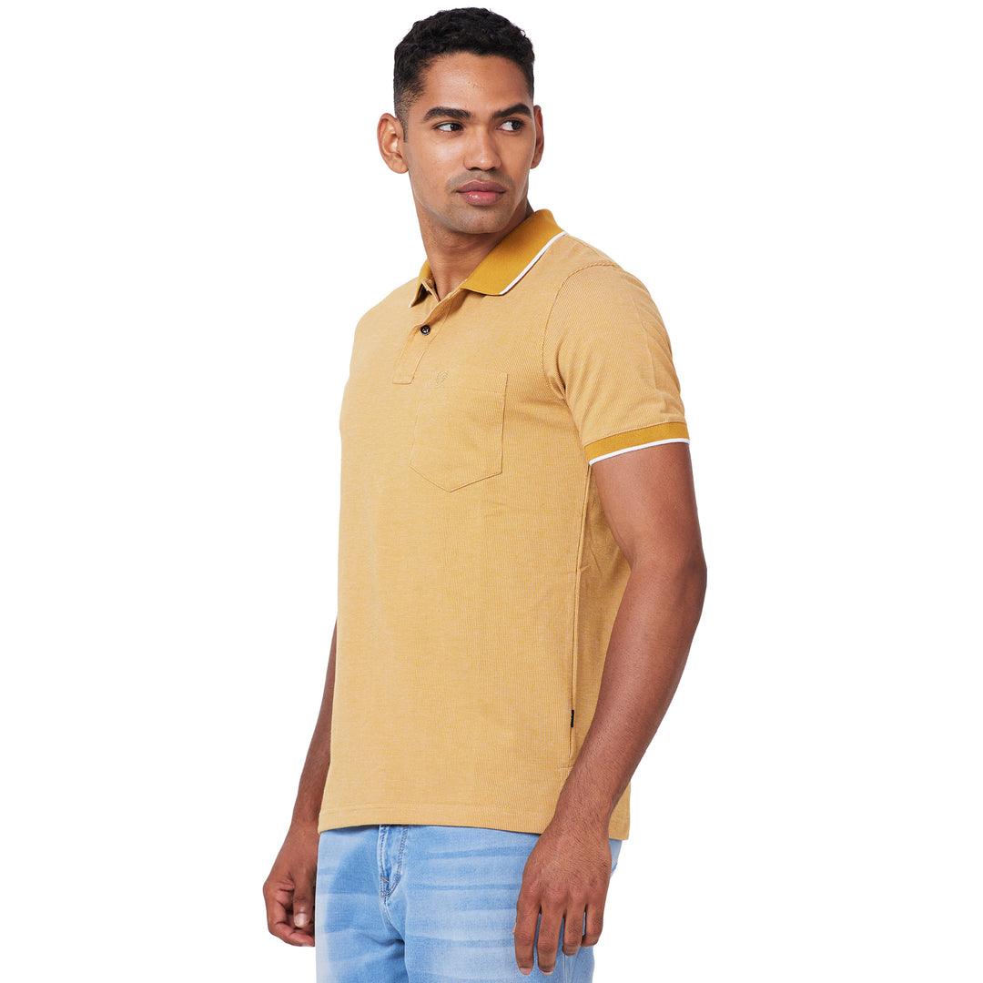 Men’s Contrast Collar Polo T-Shirt - Big & Tall
