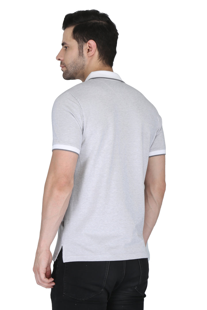 Men’s Contrast Collar Polo T-Shirt - Big & Tall