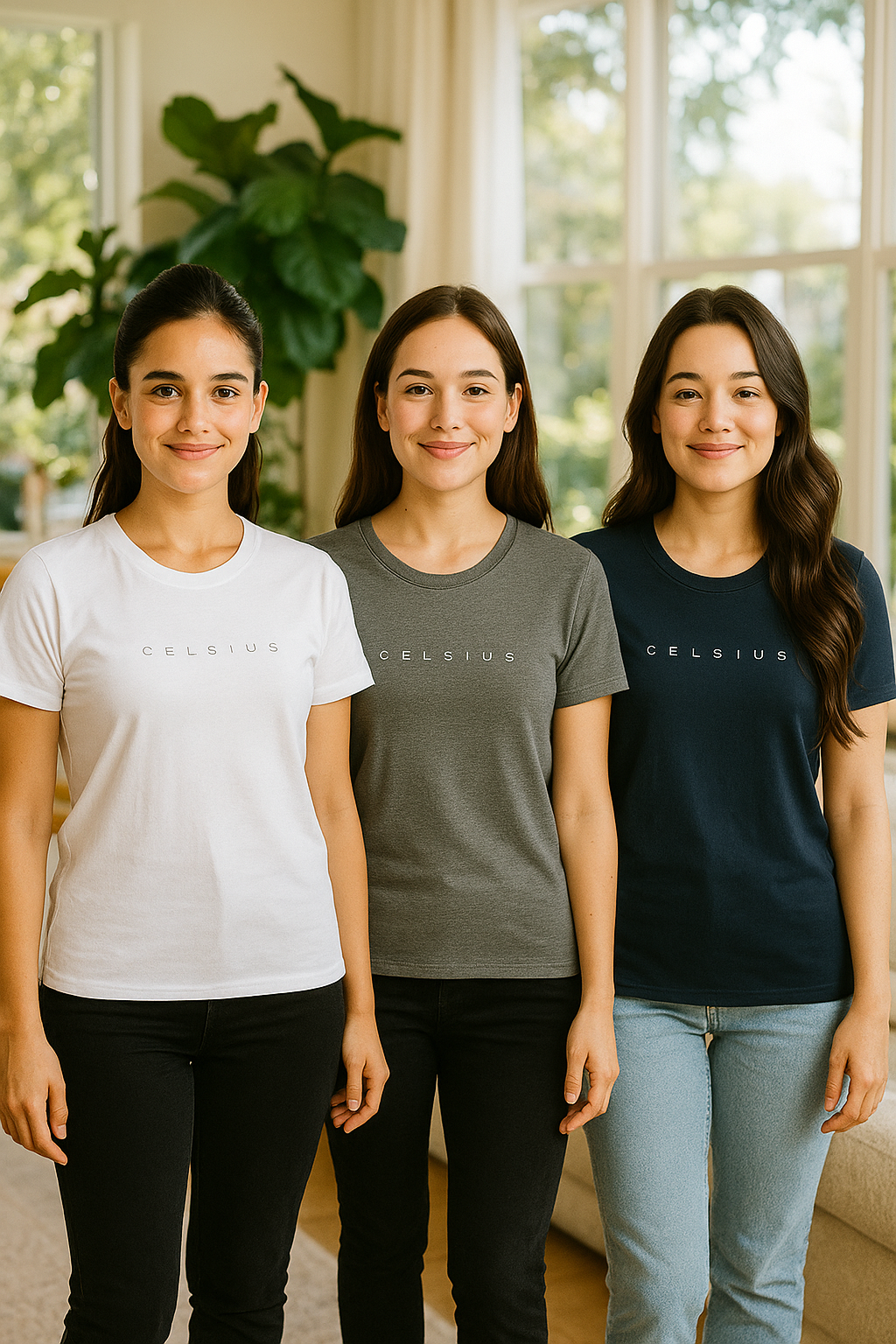 Women’s Three pack Round Neck Tee